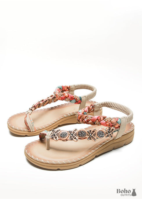 Sandalias bohemias chic